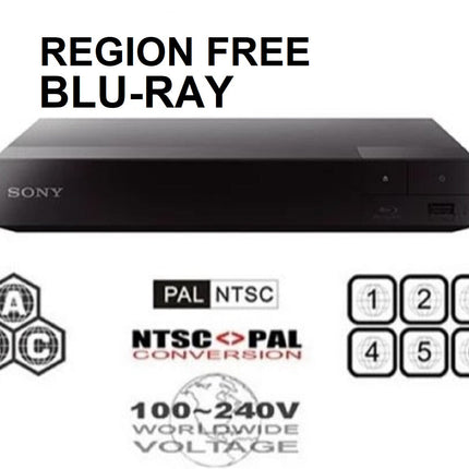 NEW Sony S1700 REGION FREE BLU-RAY Player 1080P Multi Zone All Region