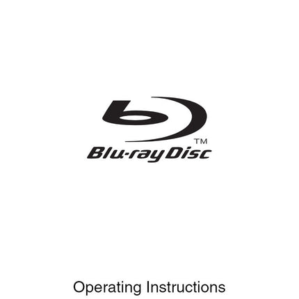 Sony  BDP-S185 Blu-ray Player Owners Manual