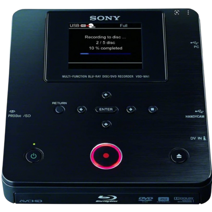 Sony Blu-ray Recorder VBD-MA1 Blu-ray Disc DVD Recorder