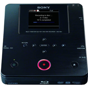 Sony Blu-Ray Recorder VBD-MA1 DVDirect MultiFunction Blu-Ray Disc/DVD Recorder