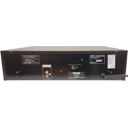 Sony CDP-C245 5-Disc Carousel CD Changer Back