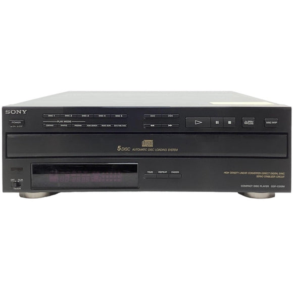 Sony CDP-C312M 5 Disc CD Changer Player