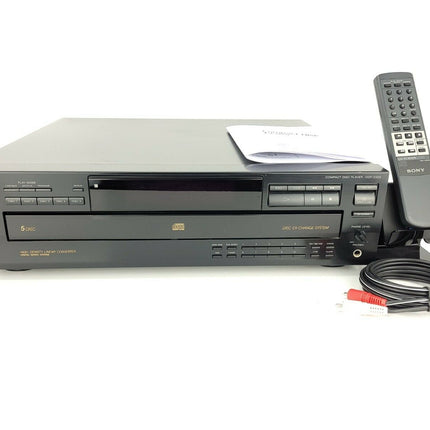 Sony CDP-C335 5 Disc Compact Disc CD Changer Player w/ Remote
