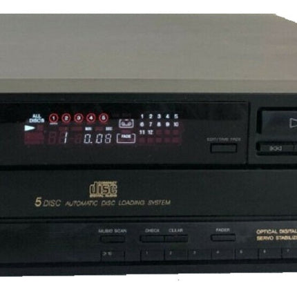 Sony CDP-C515 Compact Disc Player CD 5 Disc Changer