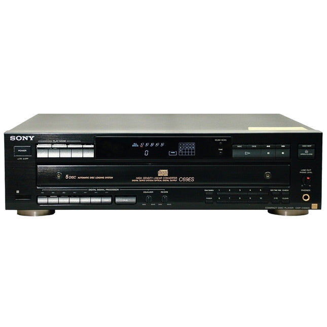 Sony CDP-C69ES 5 Disc CD Player Changer