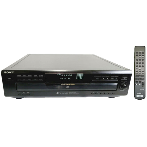 Sony CDP-CE215 Compact Disc CD 5 Disc Player Changer