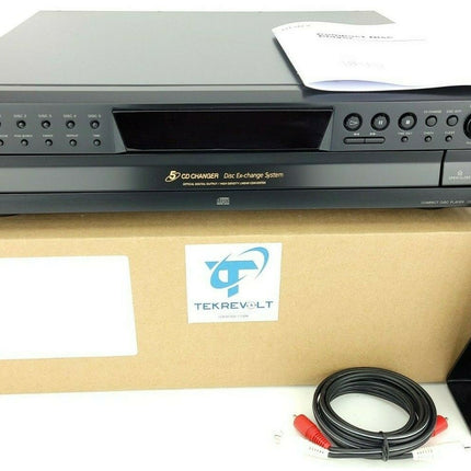 Sony CDP-CE275 - 5 Disc CD Carousel Changer Player