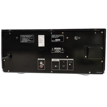 Sony CDP-CX220 Mega Storage 200 Compact Disc CD Player back