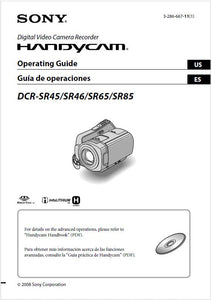 Sony DCR-SR46 Camcorder Owners Manual