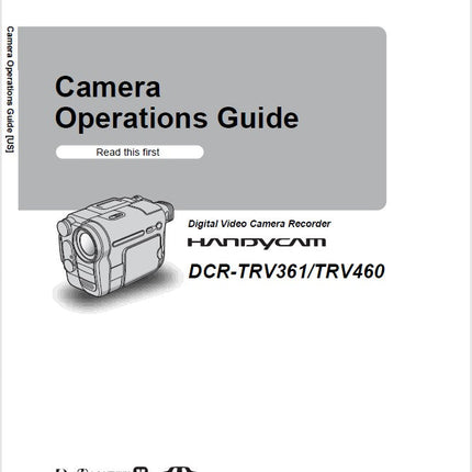Sony DCR-TRV361 Camcorder Owners Manual