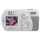 Sony DSC-P32 Cybershot Digital Camera Back