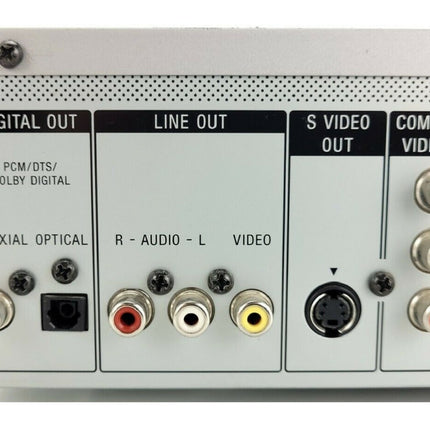 Sony DVP-NC665P 5-Disc DVD CD Carousel Changer Player connections