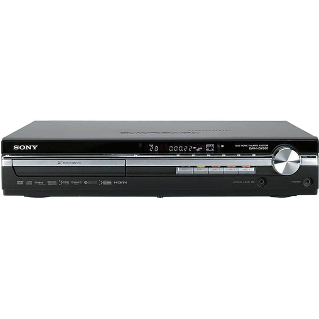 Sony HCD-HDX500 5-Disc DVD Home Theater Receiver Unit