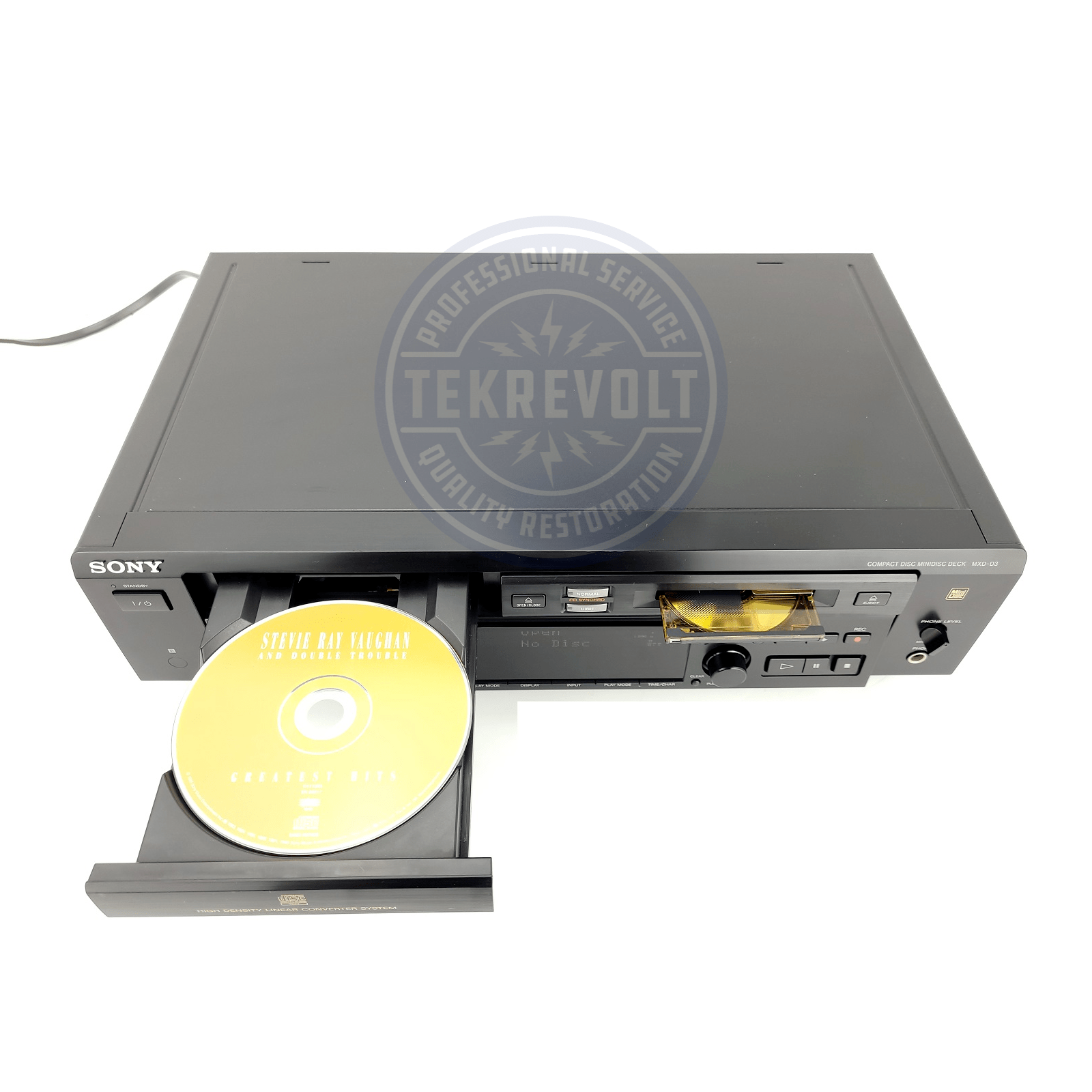 Sony MXD-D3 CD to MiniDisc MD Recorder Player Deck – TekRevolt