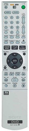 Sony RDR-HX715 Remote