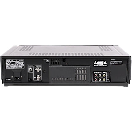 Sony SLV-640HF VHS VCR Player back