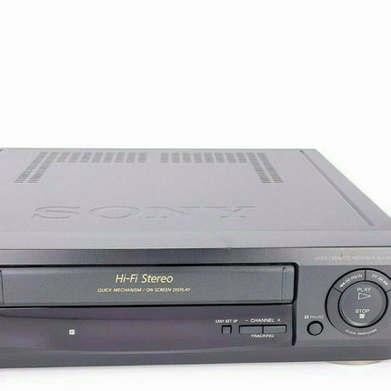 Sony SLV-688HF VCR VHS Player & Recorder With Remote & Cables - Refurbished
