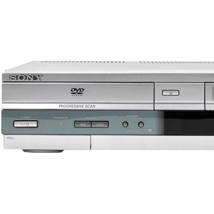Sony SLV-D560P VHS DVD Combo Player side view