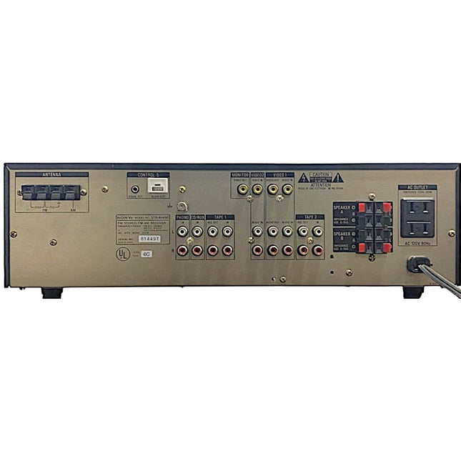 Sony STR-AV480 Stereo Receiver