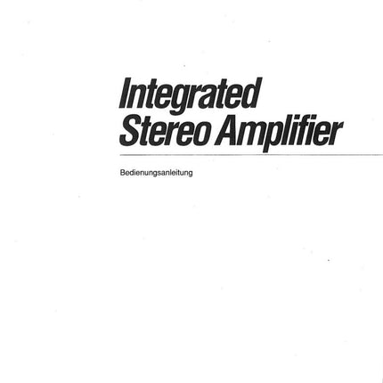 Sony TA-F830ES Amplifier Receiver Owners Instruction Manual