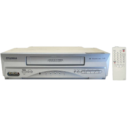 Sylvania SSV6003 VCR VHS 4-Head Hi-Fi Stereo