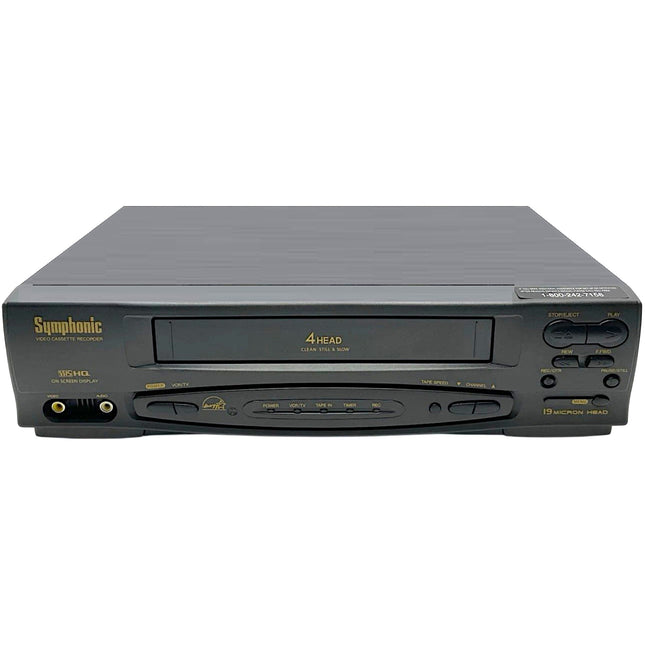 Symphonic SL240A 4-Head VCR VHS Player