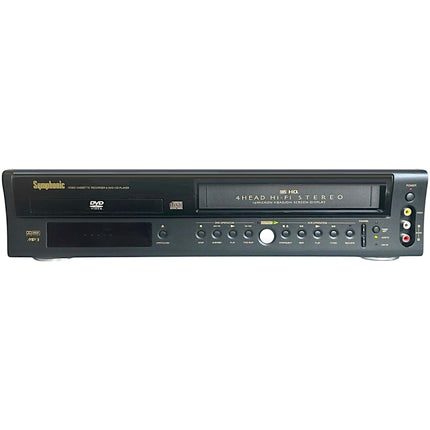 Symphonic WF802 DVD VCR Combo Player