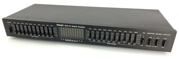 TEAC EQA-20 hot Stereo Graphic 10 Band EQ Equalizer Spectrum Analyzer