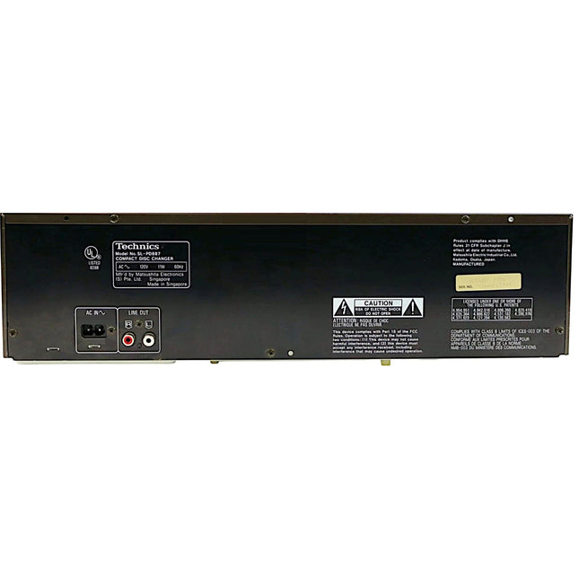 Technics SL-PD887 5 Disc CD Compact Disc Changer Player