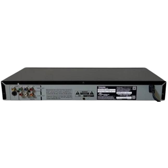 Toshiba SD-1800 DVD Player – 24-bit Audio Digital Output & High Clarity