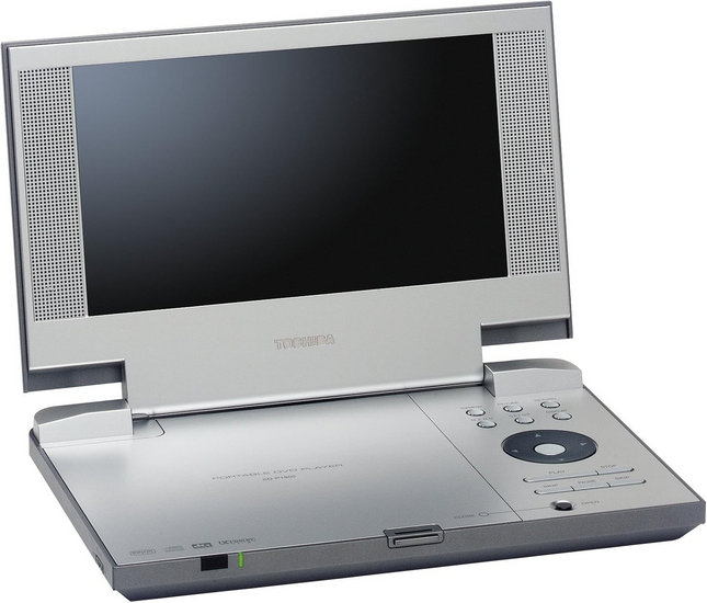 Toshiba SD-P1850 Portable DVD Player with 8-Inch Widescreen LCD