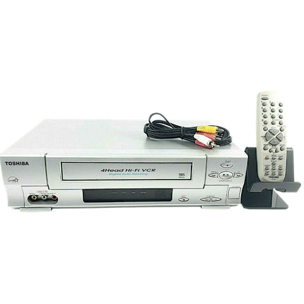 Toshiba W525 VCR VHS Player 4-Head Hi-Fi Stereo SQPB