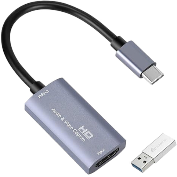 Video Capture Card for Mac OS System HDMI to USB-C
