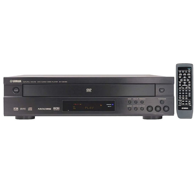 Yamaha DV-C6480 Natural Sound 5-Disc DVD/CD Carousel Changer