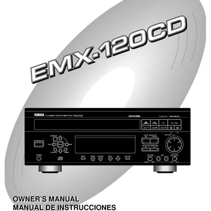 Yamaha EMX-220VCD CD ChangeR-Receiver Owners Manual
