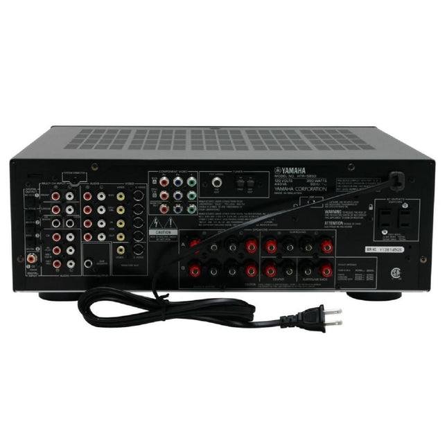 Yamaha HTR-5850 AV 6.1 Surround Sound Receiver Home Theater Stereo back