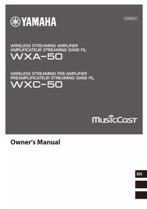 Yamaha WXA-50 WXC-50 Receiver Owners Manual