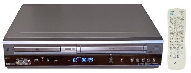 Zenith XBV243 VHS/DVD/CD/mp3 Combo Player VCR Recorder