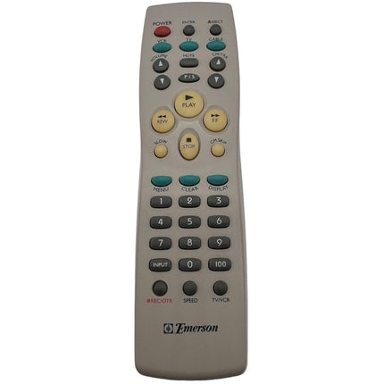 Emerson EV818 VCR VHS 4 Head Video Cassette Player Remote