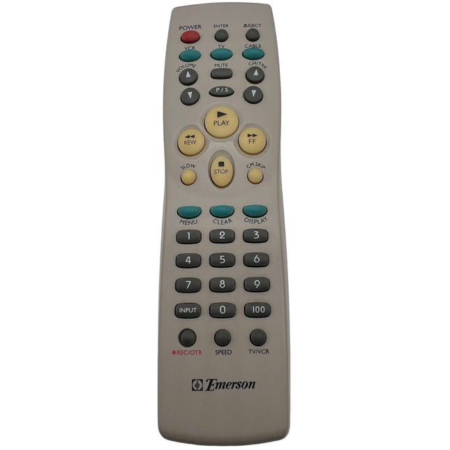 Emerson EV818 VCR VHS 4 Head Video Cassette Player Remote