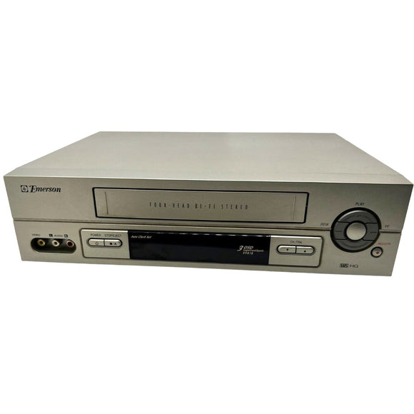 Emerson EV818 VCR VHS 4 Head Video Cassette Player