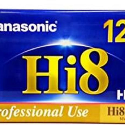Single Hi-8 120-min 8mm Blank Tape
