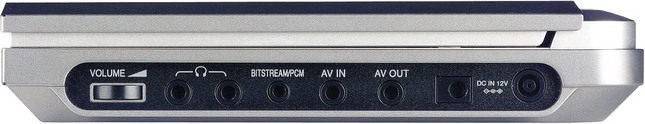 Toshiba SD-P1850 Portable DVD Player with 8-Inch Widescreen LCD