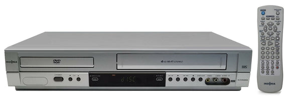 Insignia IS-DVD040924 DVD/VCR Player Combo DVD Video Cassette Recorder 4 Head Hi Fi Stereo