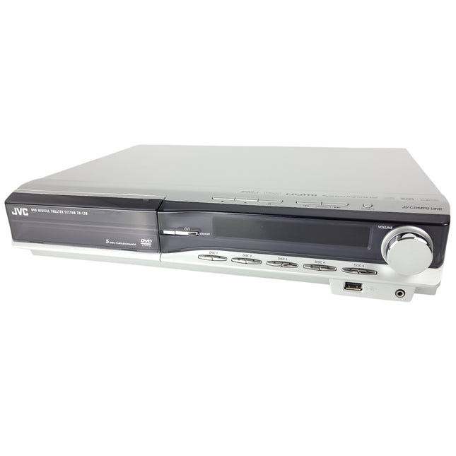 JVC XV-THC50 HDMI 5-Disc DVD Changer Home Theater Receiver