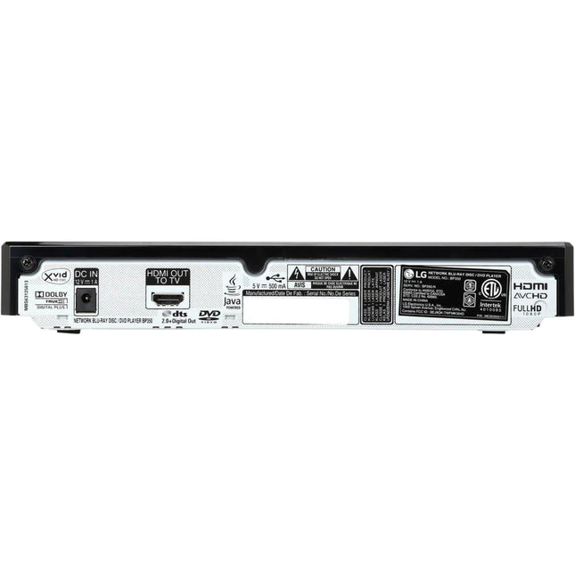 LG BP350 Blu-ray Player HDMI Streaming Wi-Fi USB