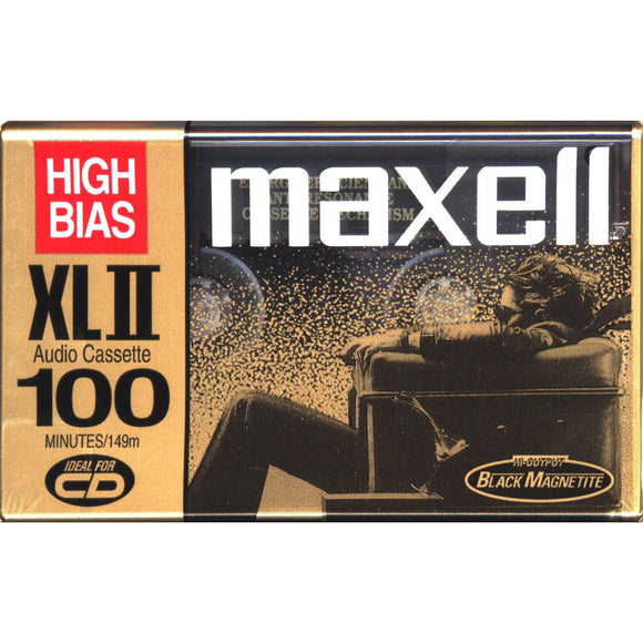 Maxell XLII 100 High Bias Blank Cassette Tape