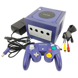 Original Gamecube Game Console DOL-101 Indigo Blue