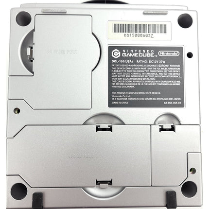 Original Gamecube Game Console DOL-101 Silver Bottom