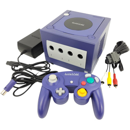 Nintendo GameCube Console Indigo DOL-001 – Digital AV Compatible – Refurbished